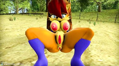 Pussy-Licking Sally Strips Naked and Takes It to the Hole