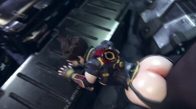 Watch Tracer fuck the Horseman with Rekin3D