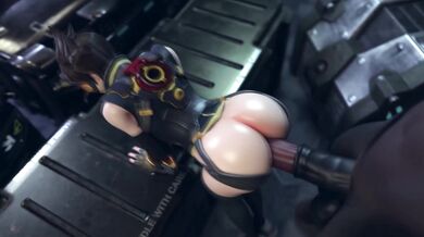 Watch Tracer fuck the Horseman with Rekin3D