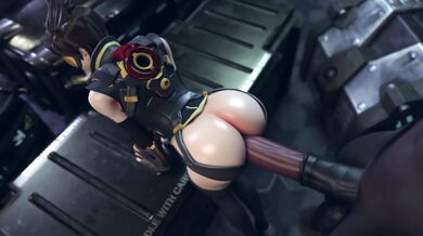 Watch Tracer fuck the Horseman with Rekin3D