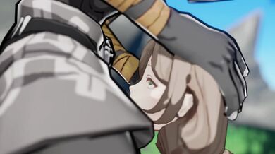 The hentai puppeteer cuts into the naked body of his love doll, controlling her every move as he makes her dance to his desires