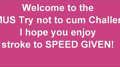 Samus Aran Takes on the Metronome Jerk Off Challenge!