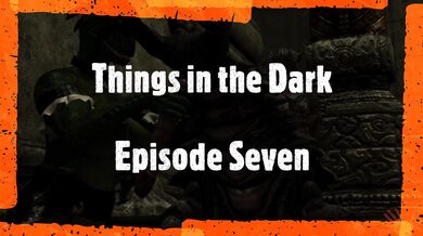 A Night with the Invisible Creatures in Black and Blue