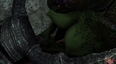 A Night with the Invisible Creatures in Black and Blue