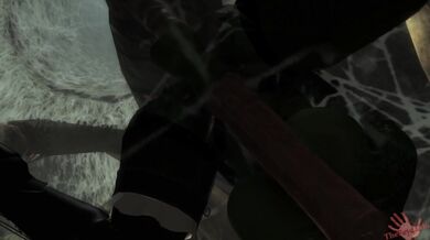 A Night with the Invisible Creatures in Black and Blue