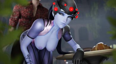 Watch Widowmaker is Impressed [White] [aphYd] and enjoy the hot 3D action!
