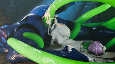 The Naughty Night of Princess Luna and Her Tentacled Friends - All Angles - Ultra High Definition!