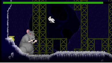 The hunky boss of the Rat Pack gets packed tight with rats!