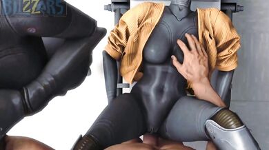 The Terminator and The Twins: One Robot, Two Sisters (NSFW)