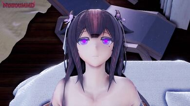 Watch as Kashino, the cowgirl, rides her horse while pleasuring herself in this hentai porn video