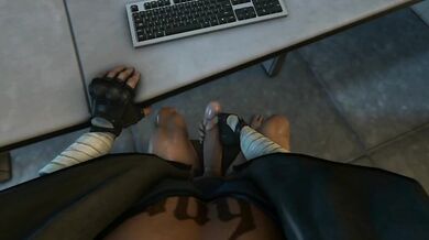 Ashley and Fenshep Trapped in a Lab - Rrostek