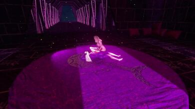 A slim mage gets pounded by a voluptuous futa demon girl in this XanTheBug hentai porn video