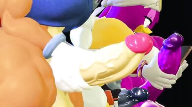 Female Ejaculation Competition - Mega Switch SFMLive