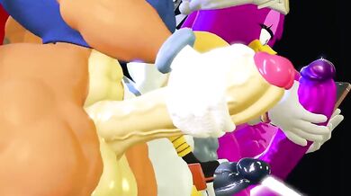 Female Ejaculation Competition - Mega Switch SFMLive