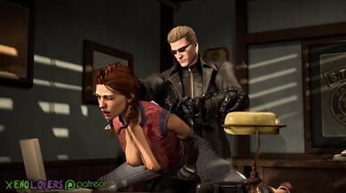 Awakening the Nightmare: Dead by Daylight x Resident Evil, where Albert Wesker takes on both Meg Thomas and multiple ways of fucking her!