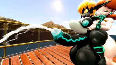 Sexy college students take off their clothes and get naked while on summer vacation, playing around in the sunshine and sandy beaches