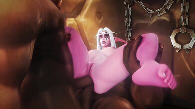 Ziahna Gets Double Analed by Two Orcs [Alt]