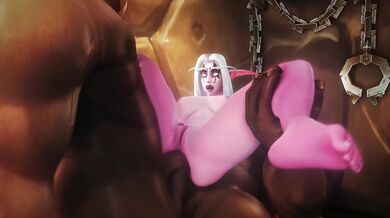 Ziahna Gets Double Analed by Two Orcs [Alt]