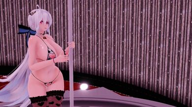 Watch as Haku, the sexiest pole dancer ever, puts on a show that will leave you breathless!