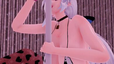 Watch as Haku, the sexiest pole dancer ever, puts on a show that will leave you breathless!