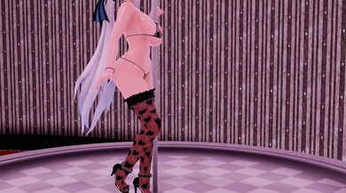 Watch as Haku, the sexiest pole dancer ever, puts on a show that will leave you breathless!