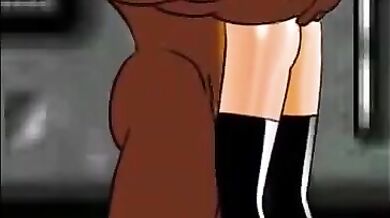 The Darkie Queen vs Pimple (Ryona)