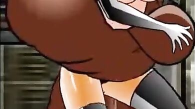 The Darkie Queen vs Pimple (Ryona)