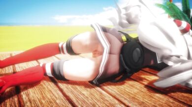 Shimakaze and Amatsukaze - Hot and Cold [MMD R18] JhonLui