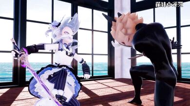 Rare East Snow Lotus Fights Justice Qiuqiu Ren in a Hot Battle against Rona [ryona]