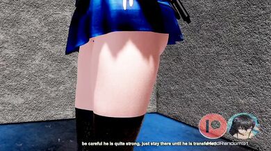 Sneaky Miku is in trouble for being caught with her panties down by a dominating cop lady who isnt afraid to use her authority!