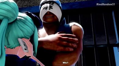 Sneaky Miku is in trouble for being caught with her panties down by a dominating cop lady who isnt afraid to use her authority!