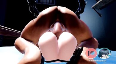 Sneaky Miku is in trouble for being caught with her panties down by a dominating cop lady who isnt afraid to use her authority!