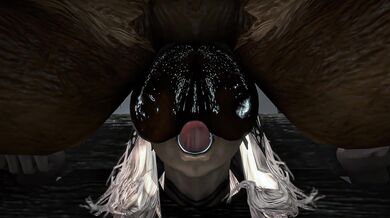 A young woman named Fran is for*ced to serve two dogs in the bedroom while her partner Eshu watches from a distance with a smirk on his face