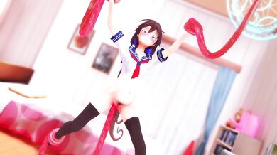 Watch as the beautiful Hikari is summoned by a group of tentacles and taken to new heights of pleasure!