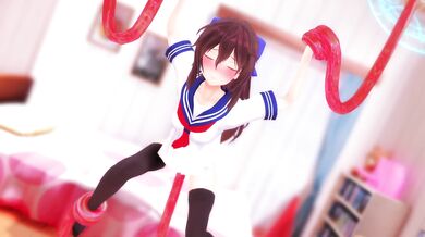 Watch as the beautiful Hikari is summoned by a group of tentacles and taken to new heights of pleasure!