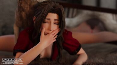 I want to play a game with you, Aerith Lets see who can hold it in longer!