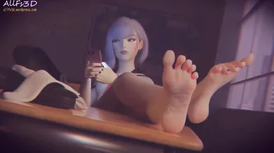 The tantalizing toes of Overwatch PMV/HMV