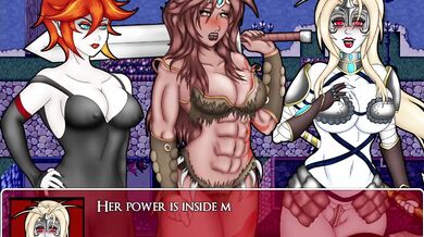 The Crimson Veil Vampire Route Defeats Eve in a Hentai Adventure