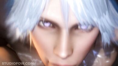 Watch as this angelic beauty takes on a devilish challenge, and deep throats her way to 60 frames per second of pure hentai porn heaven!