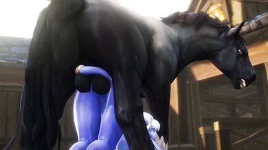 The Curious Case of Draenei Anal Stallion Drilling, A Noname Hentai Adventure