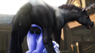 The Curious Case of Draenei Anal Stallion Drilling, A Noname Hentai Adventure