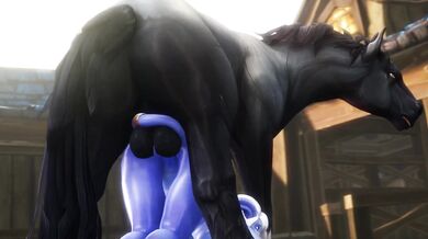 The Curious Case of Draenei Anal Stallion Drilling, A Noname Hentai Adventure