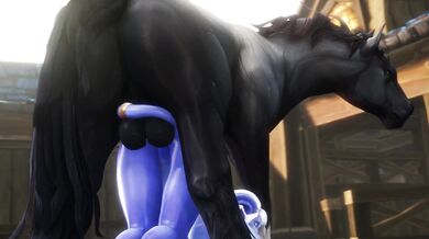 The Curious Case of Draenei Anal Stallion Drilling, A Noname Hentai Adventure