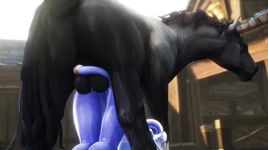 The Curious Case of Draenei Anal Stallion Drilling, A Noname Hentai Adventure