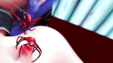 Hey Spider, can I lick your web? You look like you have a very high chance of being sticky