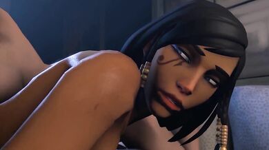 Mercy and Pharahs forbidden love affair with Rey