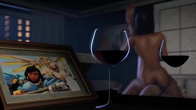 Mercy and Pharahs forbidden love affair with Rey