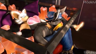 Mister Safety Lion joins Sly Cooper and Rouge the Bat for a steamy threesome adventure!