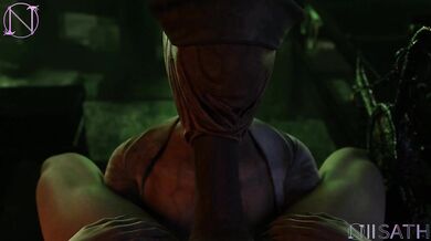 The Lustful Nurse in Silent Hill - Part 2 [Uncensored]