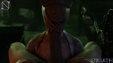 The Lustful Nurse in Silent Hill - Part 2 [Uncensored]